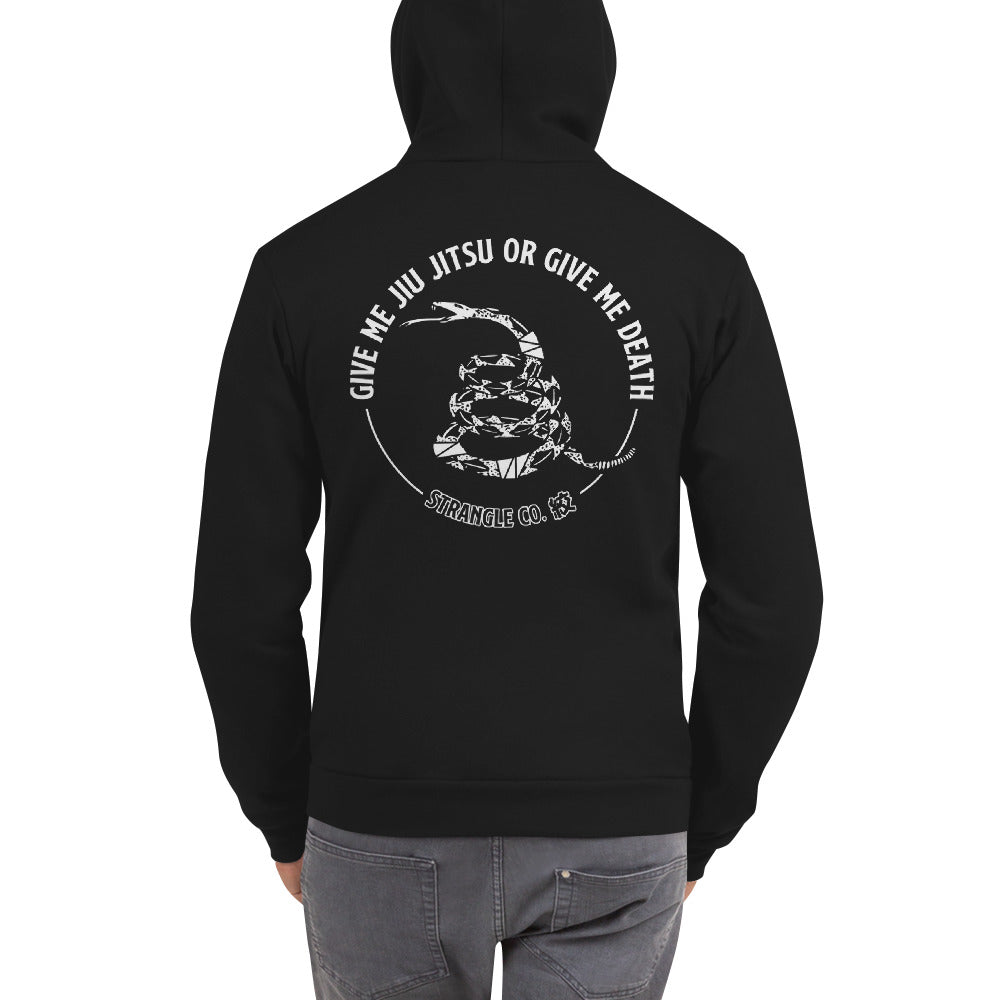 BJJ or Death Zip-Up Hoodie